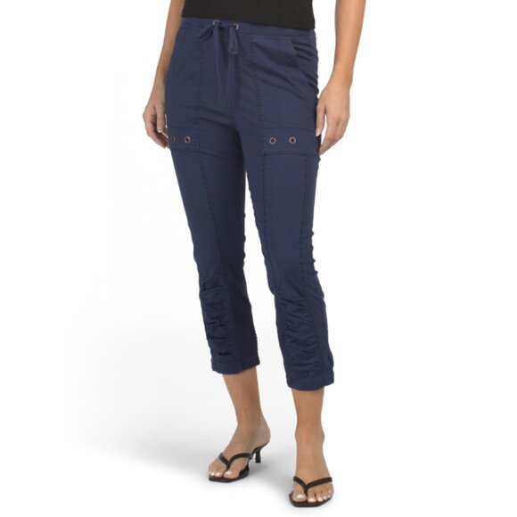 XCVI Blue Hattie Cropped Leggings - Picture 1 of 2